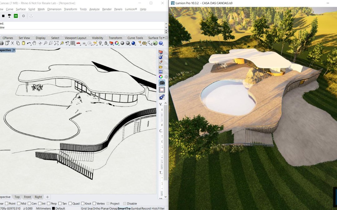 Render en tiempo real para diseñar en 3D: Lumion Live Sync