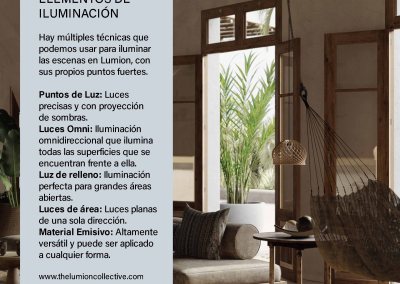 Tips Lumion, iluminación