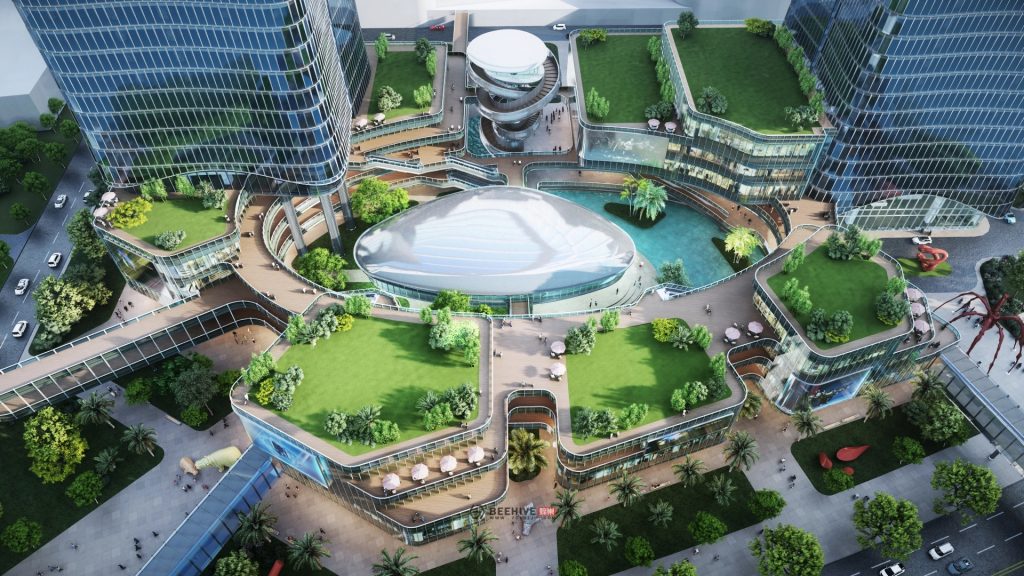 Descubre ‘Aedas City’ la visualización arquitectónica más grande renderizada con Lumion