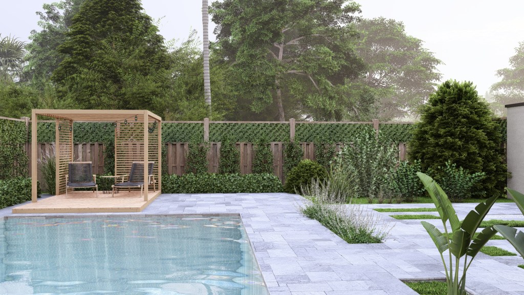 estilos programa diseño de jardines nublado