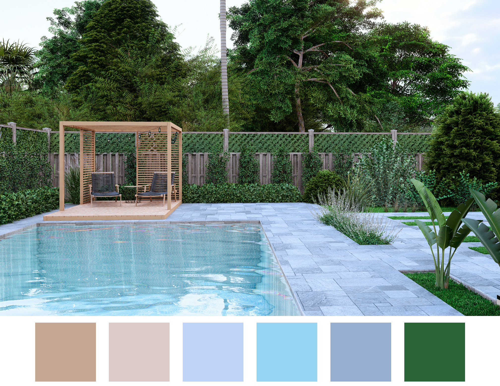 programa diseño jardines gama de colores