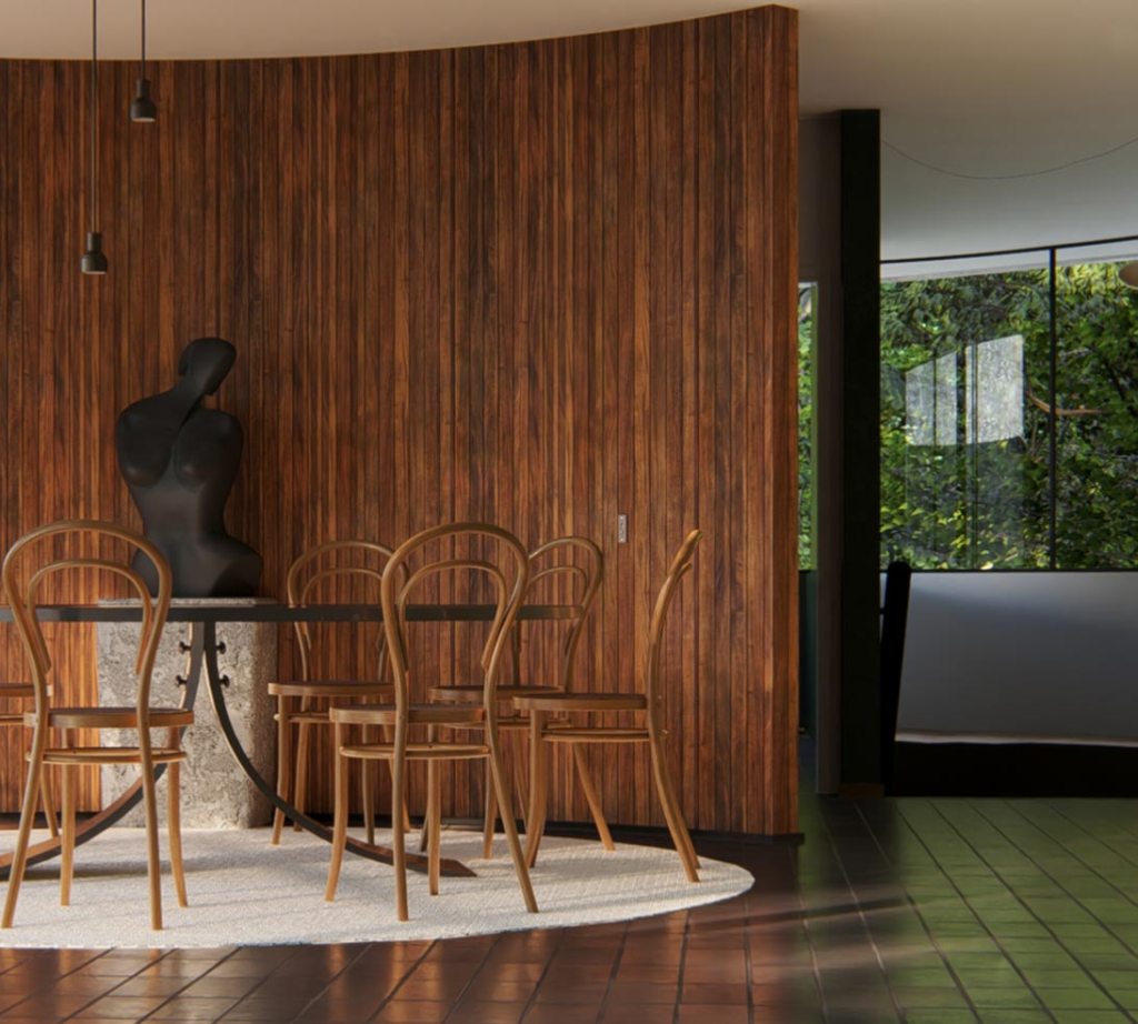 casa canoas interior render