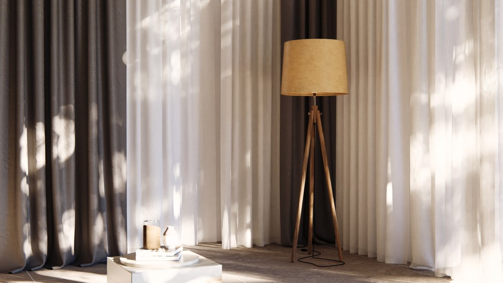 curtains day subsurface scattering 2024