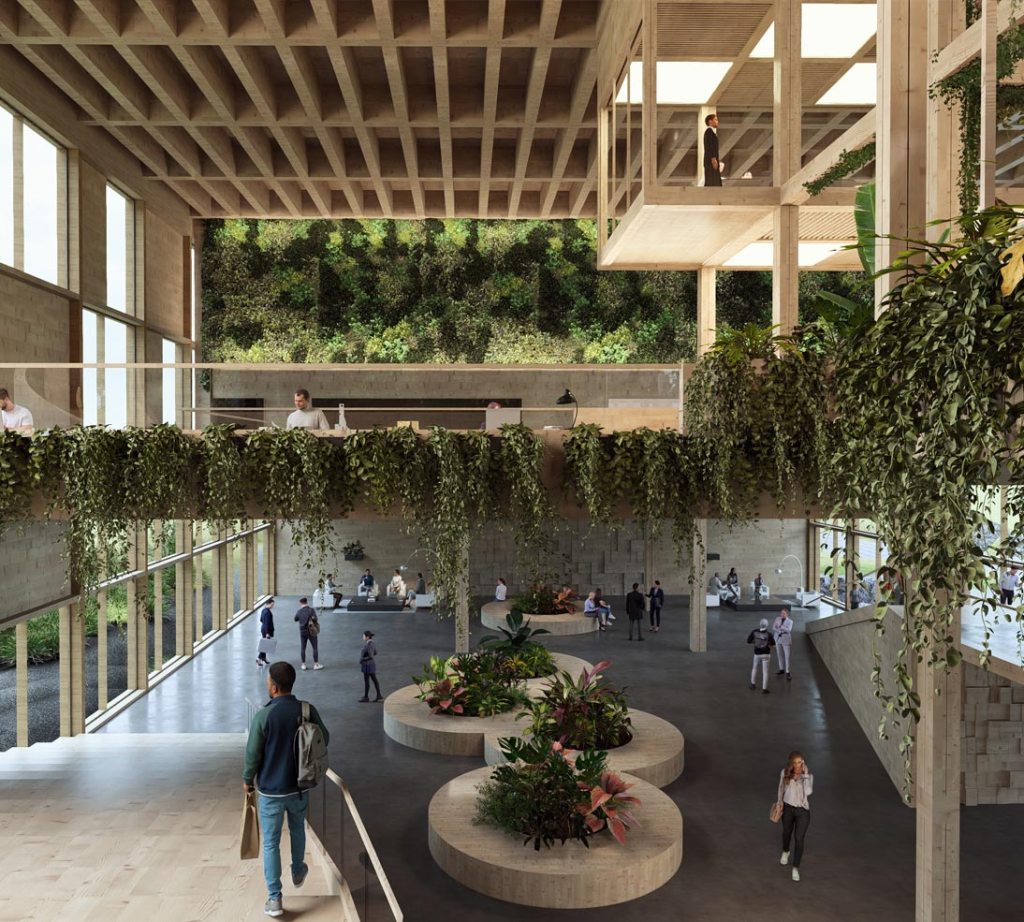 office interior render