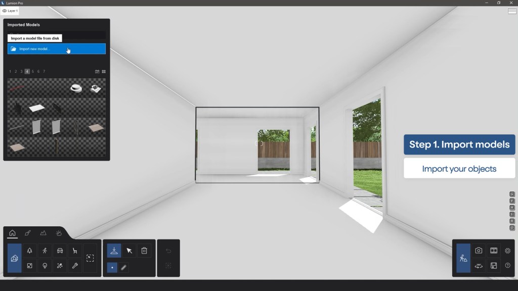 phasing animation import models
