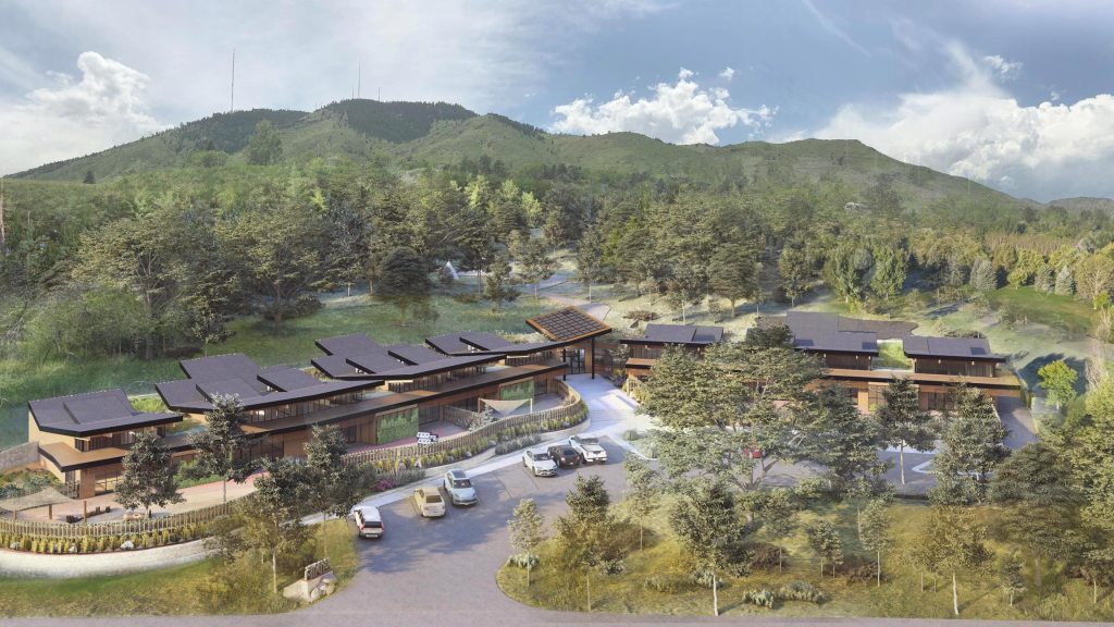 aerial east shot key image ford architects