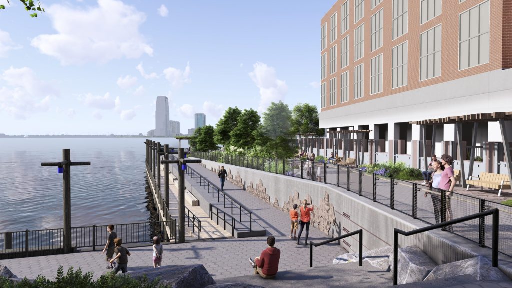 r7 view of lower ramp scape studio