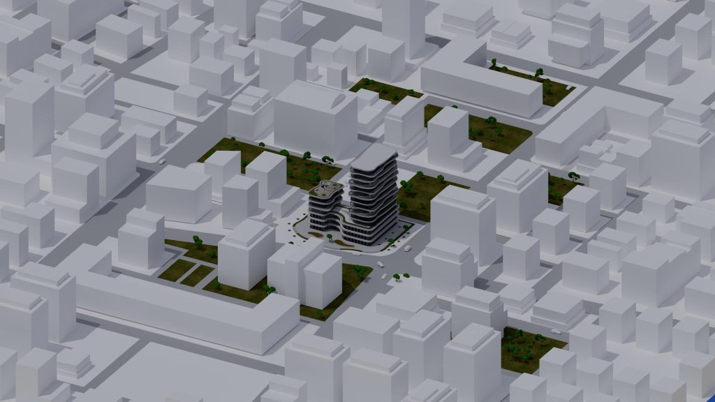 lumion view diagram with terrain