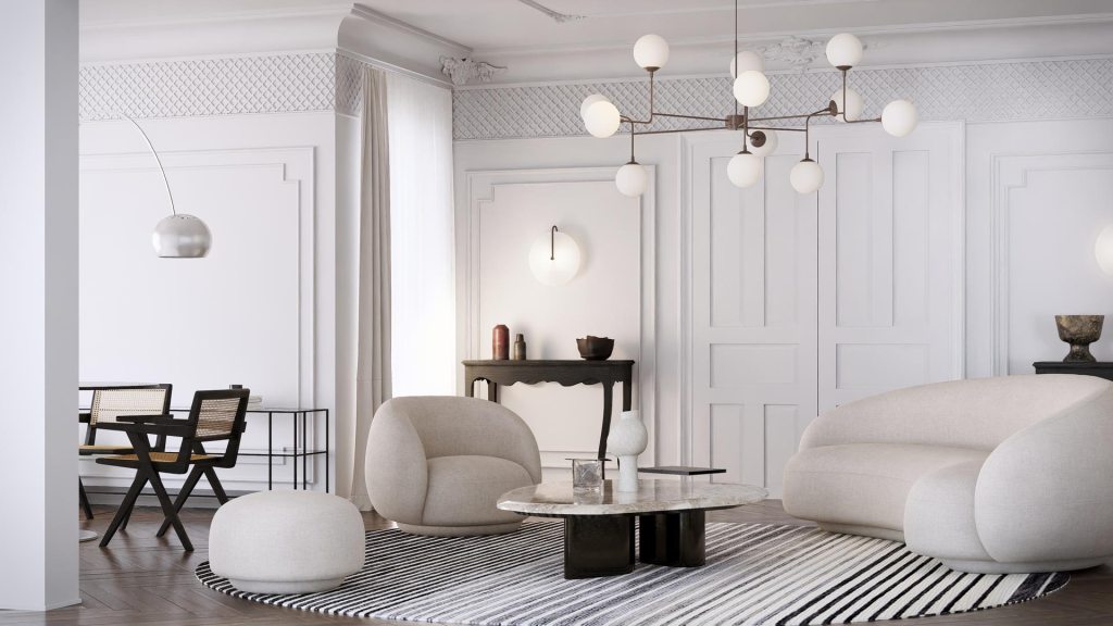 parisian living room