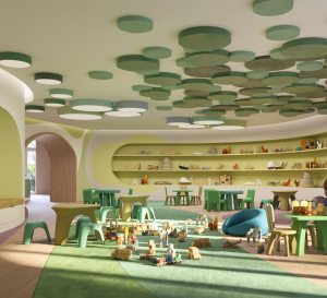 kindergarten interior assets