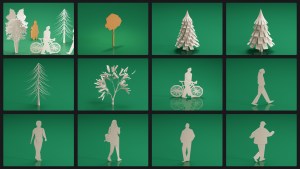 stylized themed assets