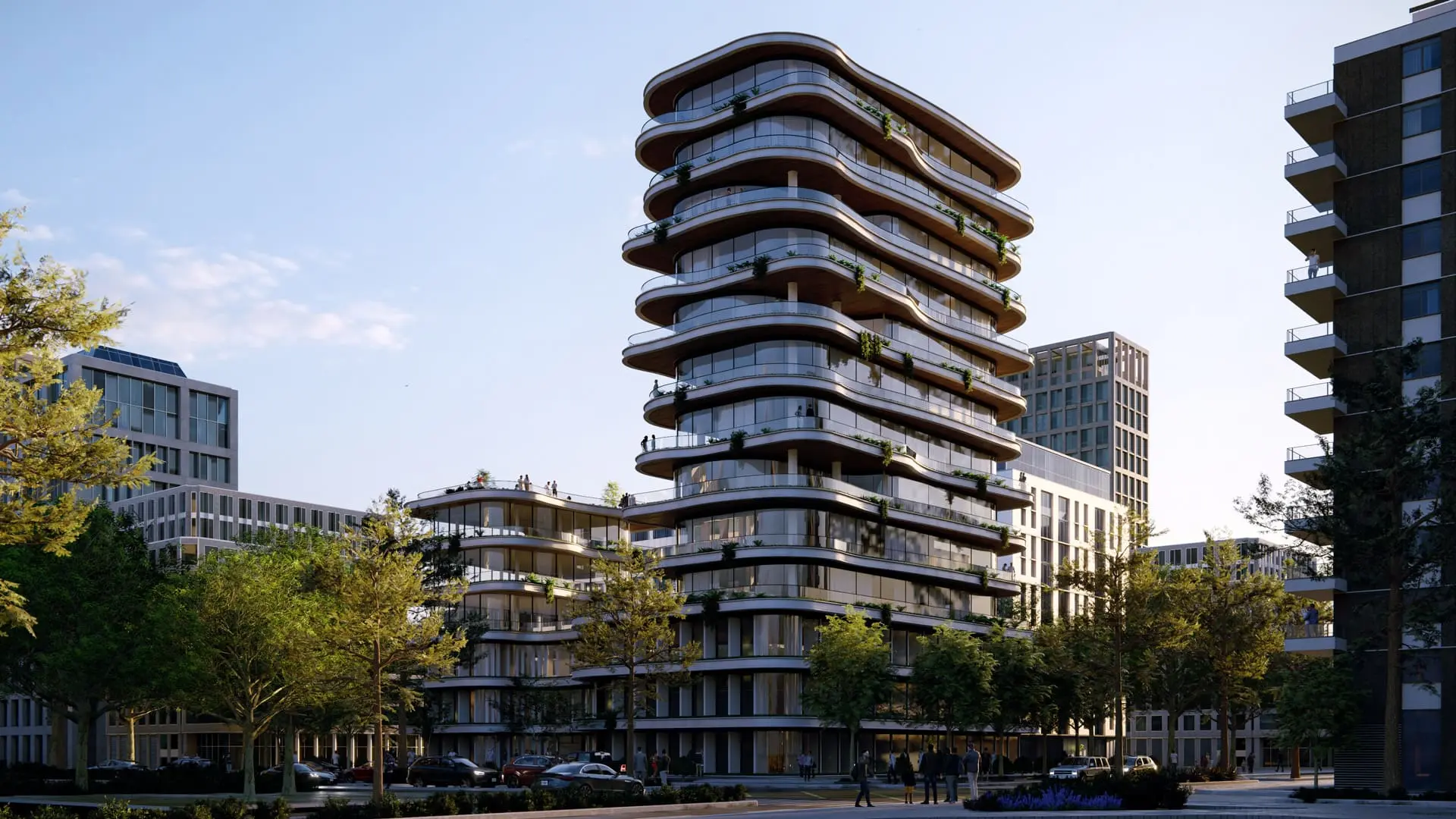 area de edificios en altura