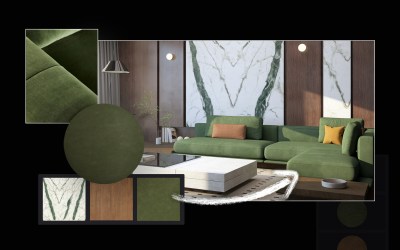 Nuevo generador de materiales con IA en Lumion Cloud