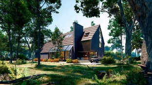 Render exterior Lumion 12