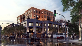 Entorno urbano en Lumion 10 diseñado por Ten Over Media.